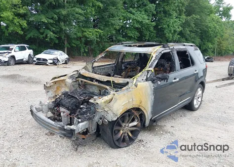 2014 Ford Explorer Xlt z USA, uszkodzony, nr VIN 1FM5K7D80EGA21093